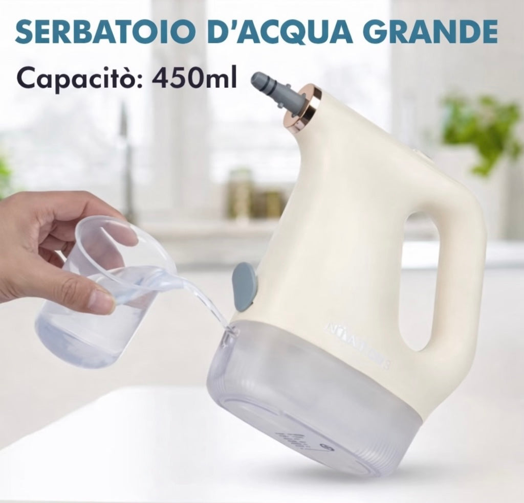 Pulitore a Vapore Elettrico 1200W per Casa e Cucina